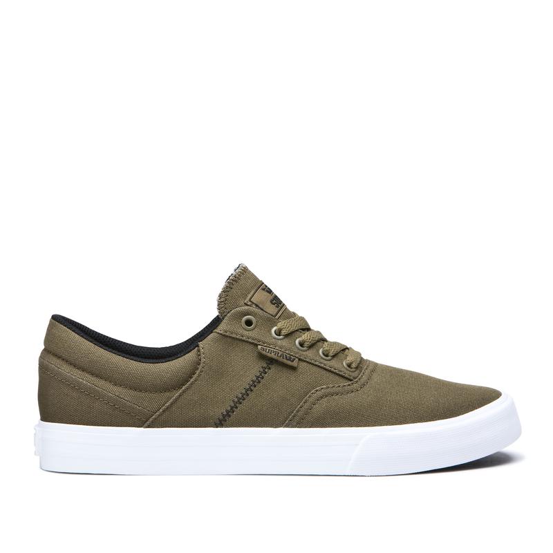 Zapatillas Bajas Supra Argentina Hombre - COBALT Verde Oliva (NIURW-4213)